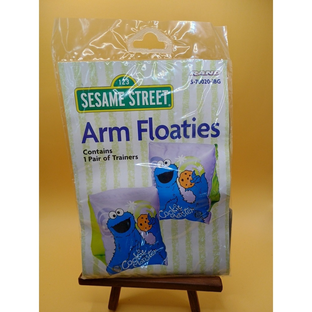 Sesame Street Cookie Monster Arm Floaties Swim Trainers Purple Rand S-70020-IBG